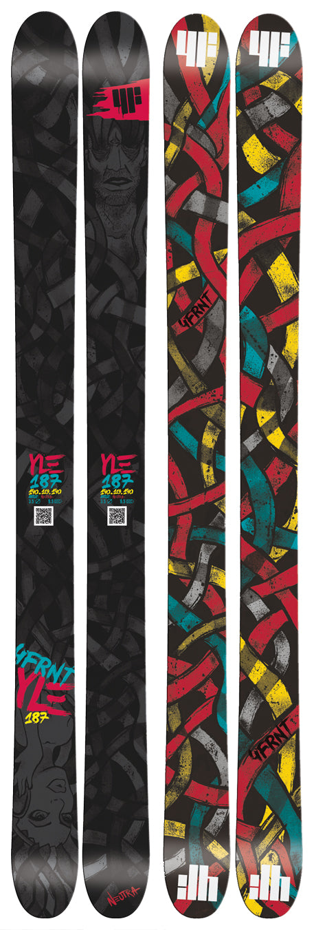 4FRNT YLE Skis 2013 Base View