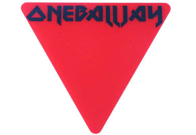 One Ball Jay Maiden Triangle Scraper None Front View