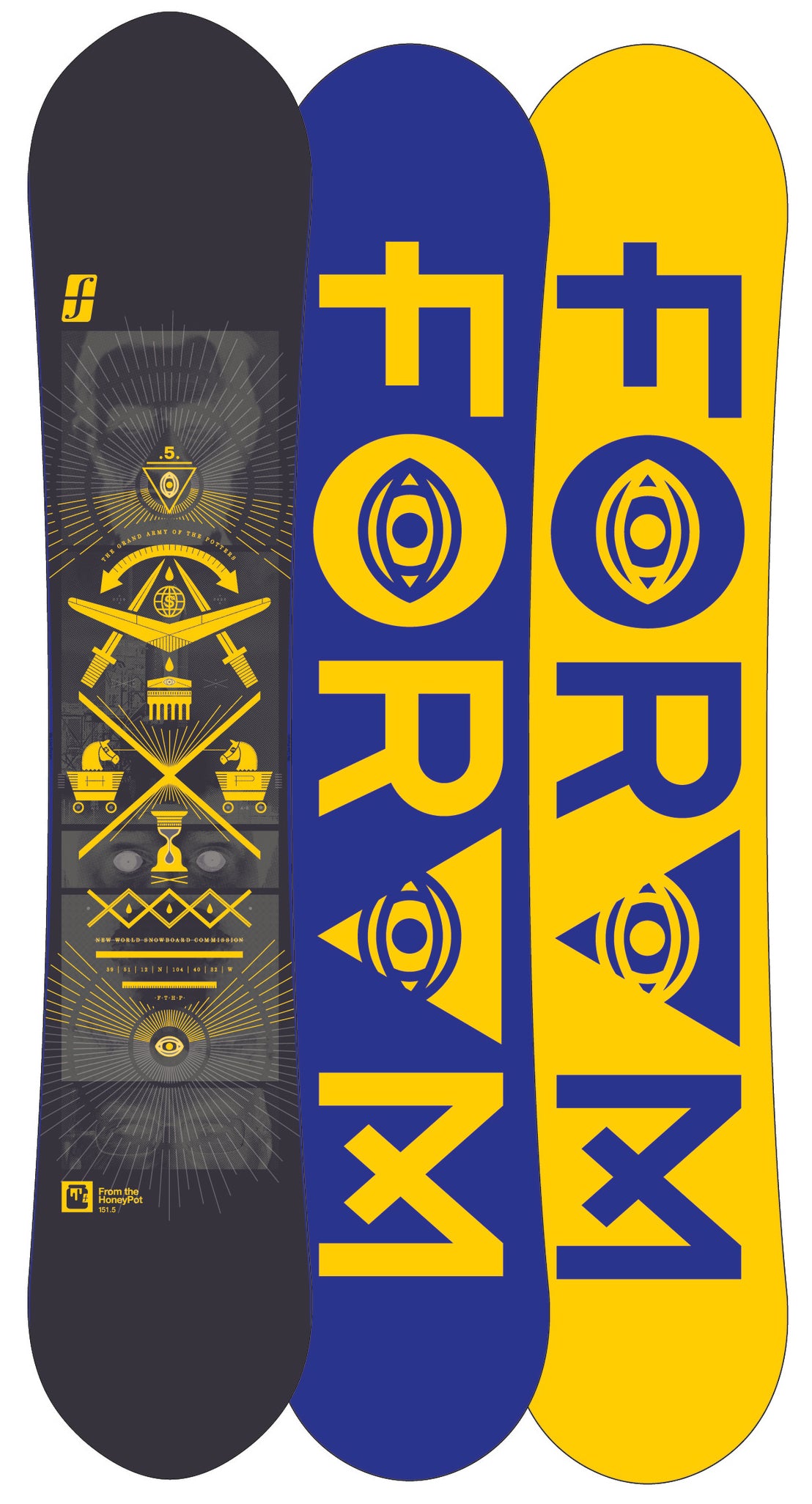 Forum Honey Pot Snowboard 2013 Detail 1 View