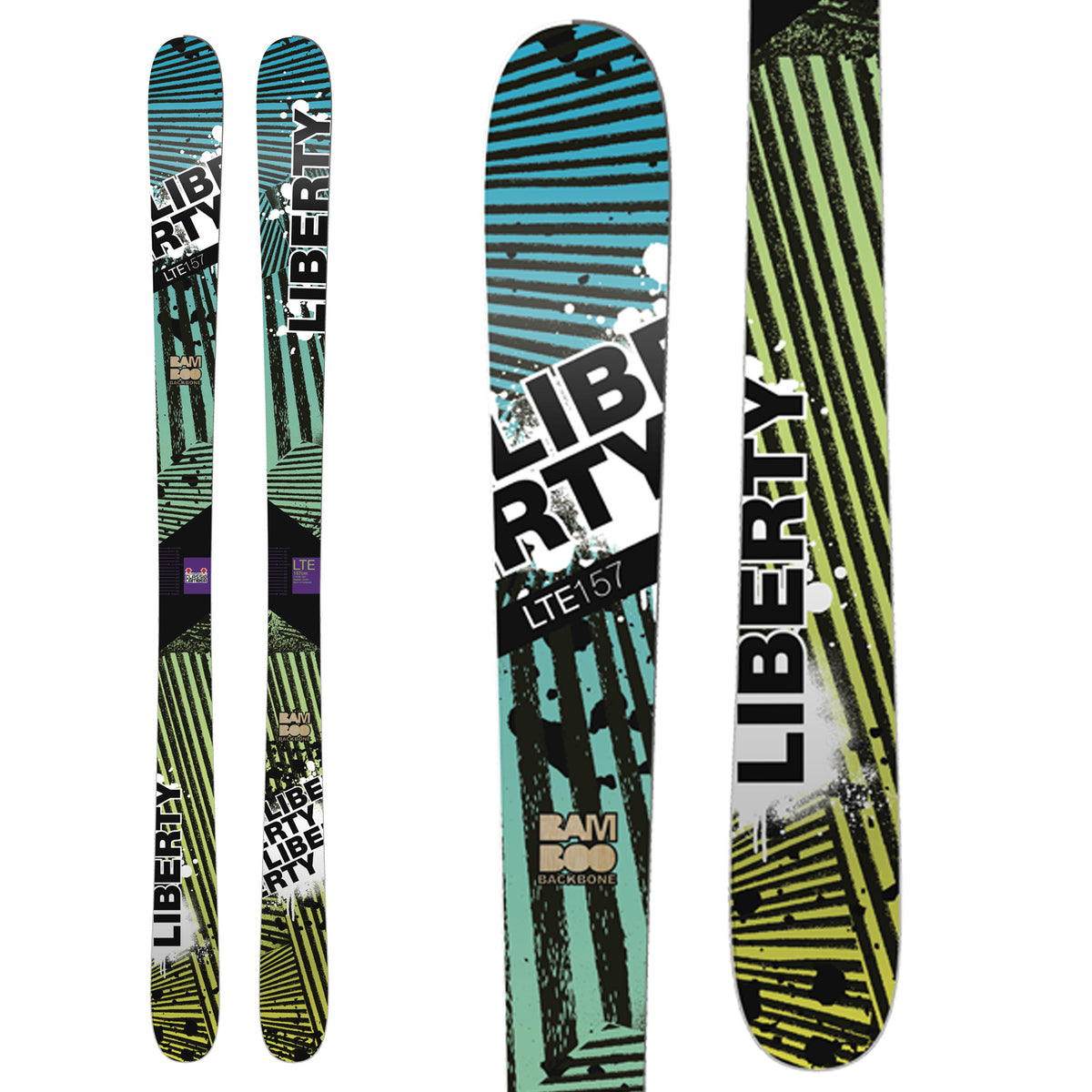 Liberty LTE Skis 2013 Front View