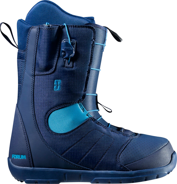 Forum Musket Snowboard Boots 2013 Blue Up Side View