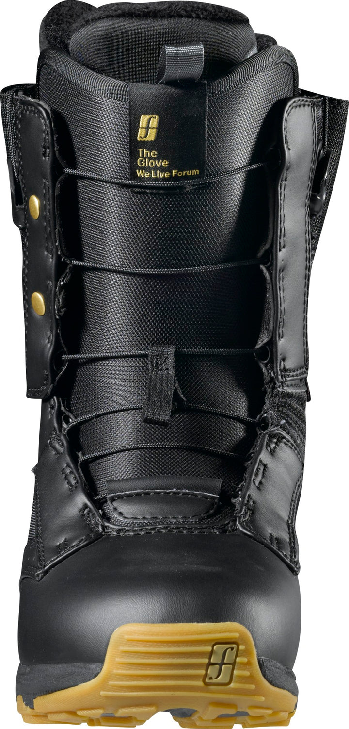 Forum Glove Snowboard Boots - Women's 2013 Black Gummer Front View