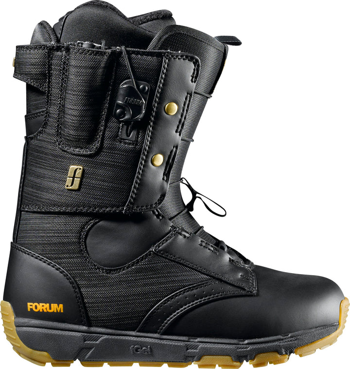 Forum Glove Snowboard Boots - Women's 2013 Black Gummer Side View