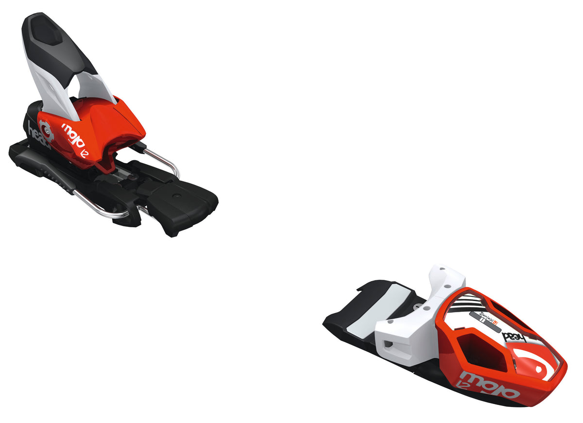 Head Mojo 12 Ski Binding (88mm Brakes) 2013 Powder Red/White Front View