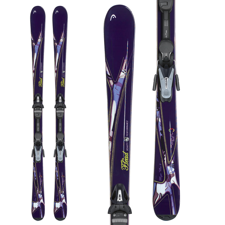 Head MYA No. 4 Skis + MYA 9 LRX Bindings 2013 Front View
