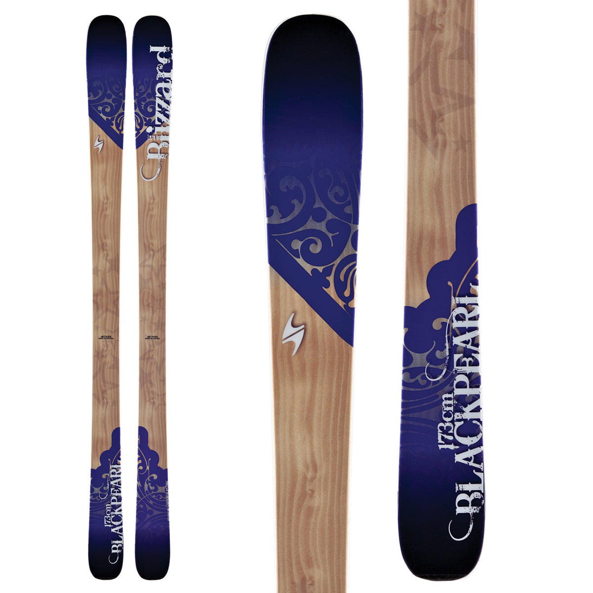 Blizzard Black Pearl Skis - Women's 2013 Front View