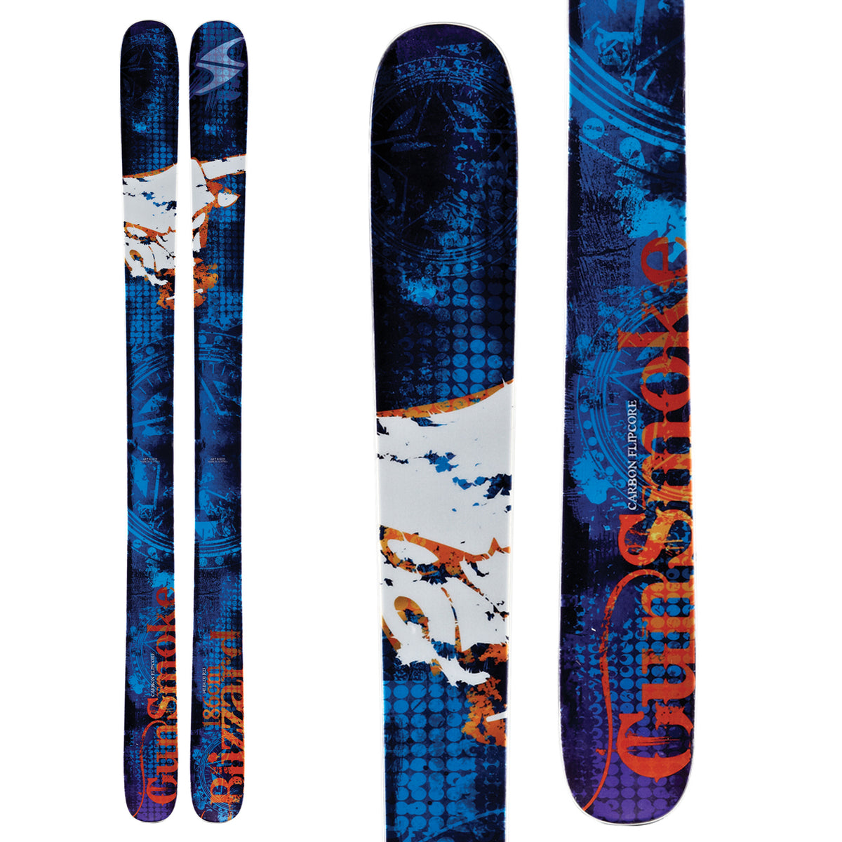 Blizzard Gunsmoke Skis 2013 Front View