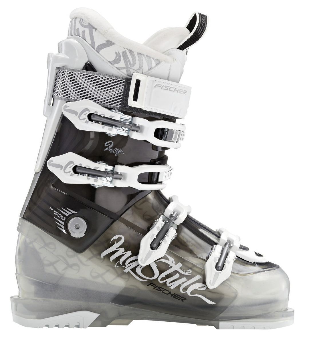 Fischer My Style 9 Ski Boots - Women's 2013 White/Grey Transparent Front View