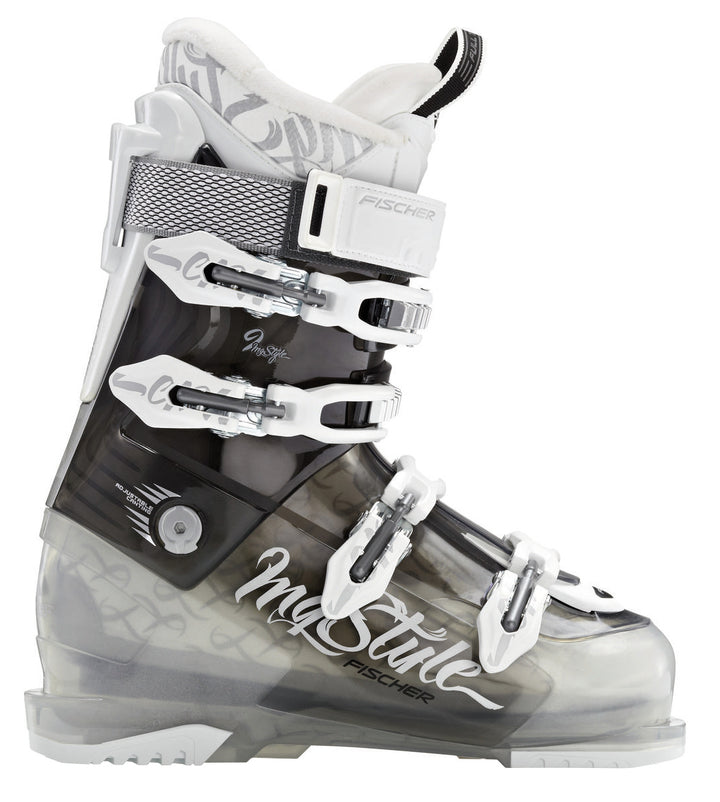 Fischer My Style 9 Ski Boots - Women's 2013 White/Grey Transparent Front View