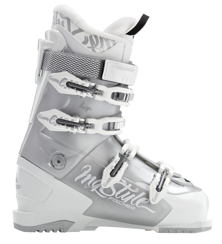 Fischer My Style 7 Ski Boots - Women's 2013 White/Silver Front View