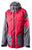 Saga Fatigue Jacket Cardinal Red/Grey Front View