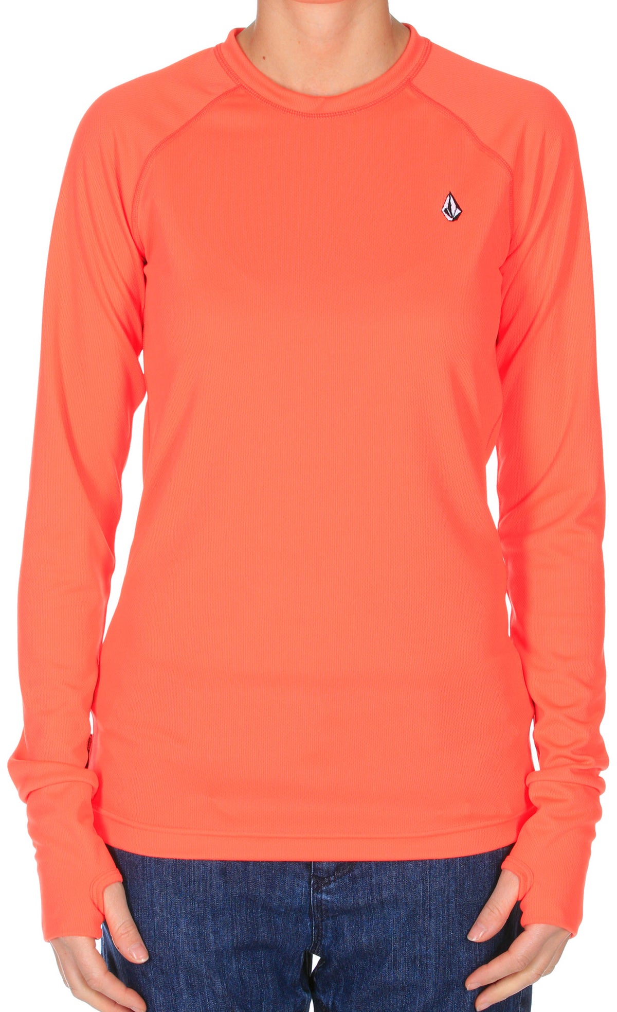 Volcom Locust Baselayer Top - Women's Firecracker Front View