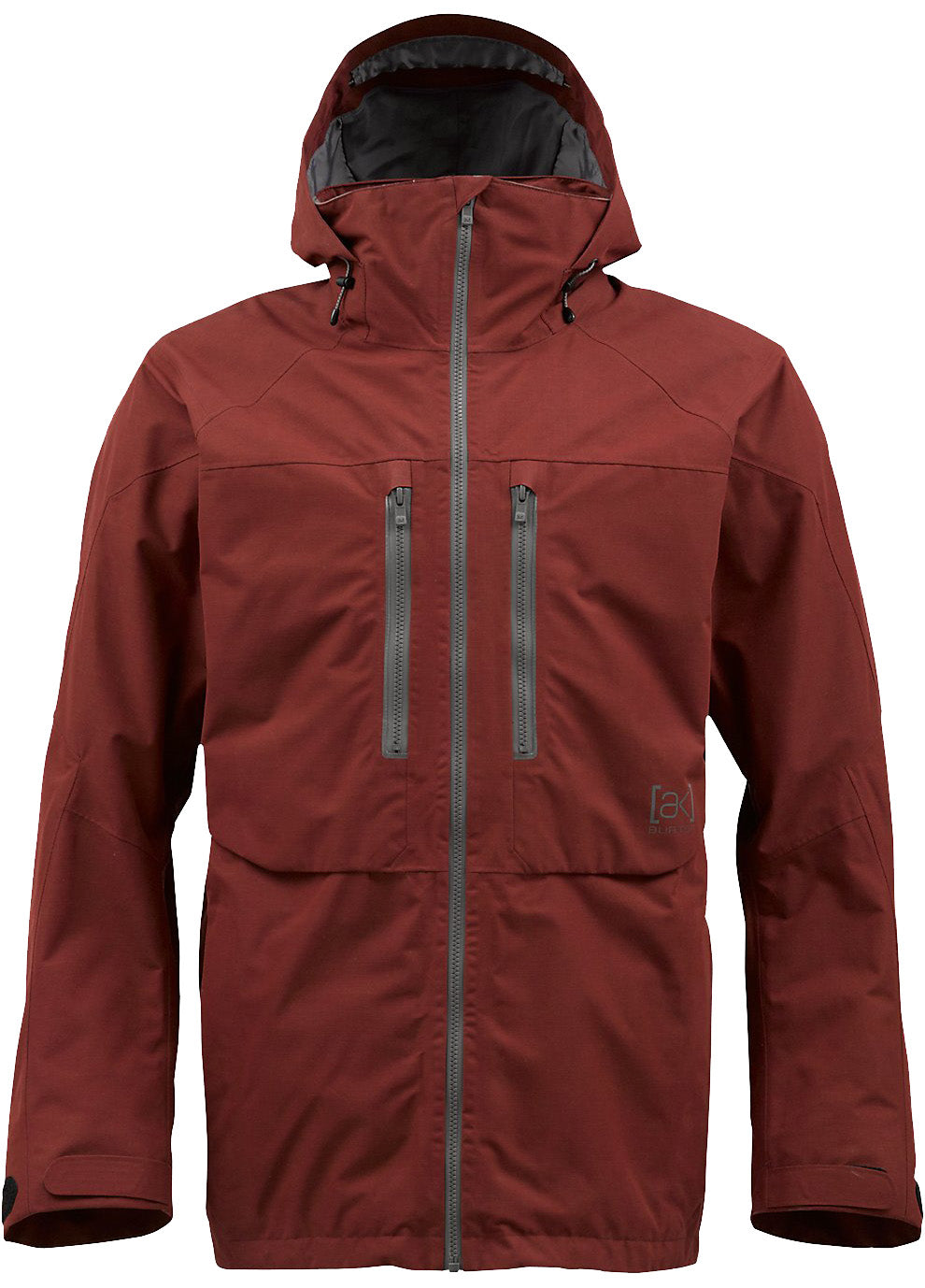 Burton AK 2L Stagger Jacket Crimson Front View