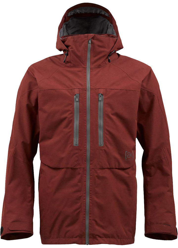 Burton AK 2L Stagger Jacket Crimson Front View