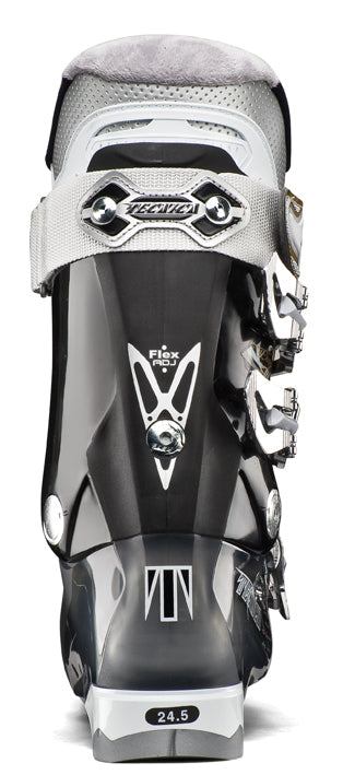 Tecnica Demon 90 Ski Boots - Women's 2013 Transparent Smoke/Black Back View