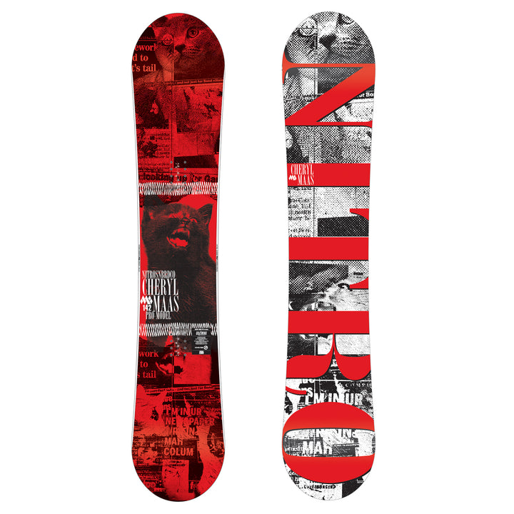 Nitro Cheryl Maas Pro Model Snowboard - Women's 2013 Front View