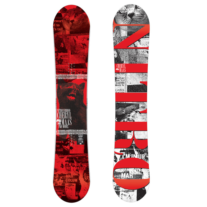 Nitro Cheryl Maas Pro Model Snowboard - Women's 2013 Front View