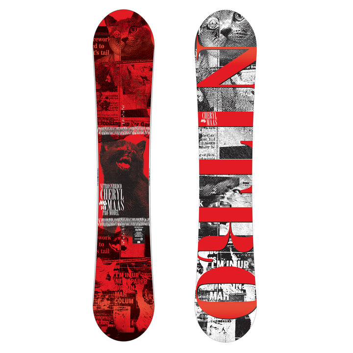 Nitro Cheryl Maas Pro Model Snowboard - Women's 2013 Front View