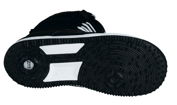 Nike Zoom Force 1 Snowboard Boots 2013 Black/Anthracite/White Bottom View