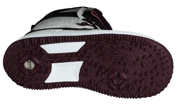 Nike Zoom Force 1 Snowboard Boots - Women's 2013 Windchill/Port Wine/Bordeux/White Bottom View