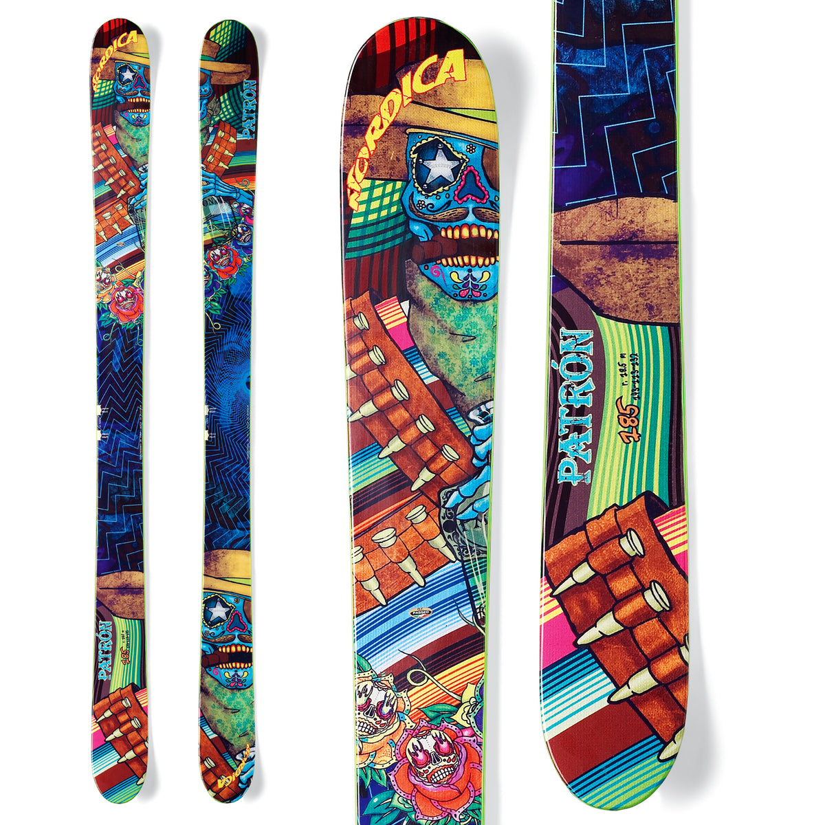 Nordica Patron Skis 2013 Front View