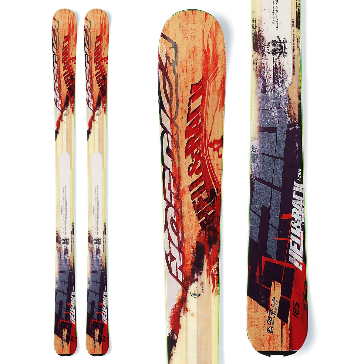 Nordica Hell & Back Skis 2013 Front View