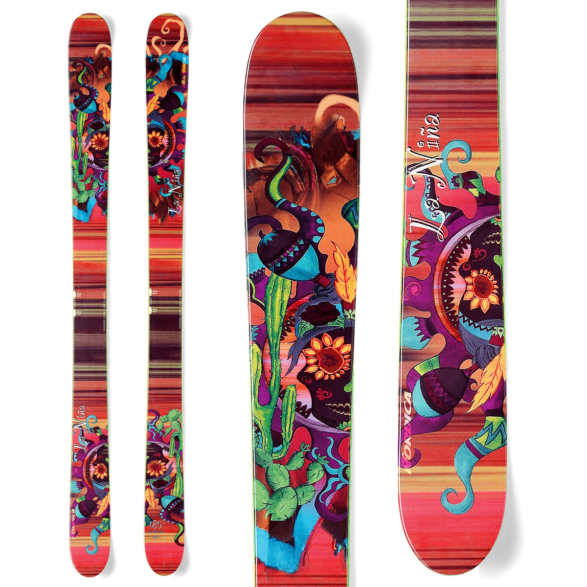 Nordica La Niña Skis - Women's 2013 Front View