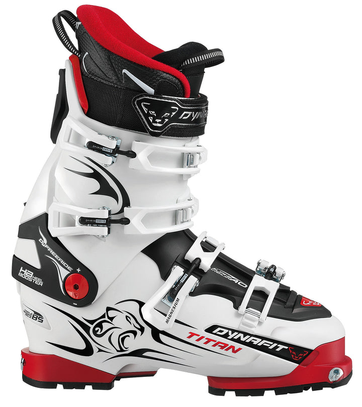 Dynafit Titan TF-X Alpine Touring Ski Boots 2013 White/Red Front View