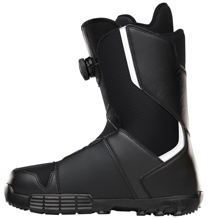 DC Scout BOA Snowboard Boots 2013 Black/White Inside View