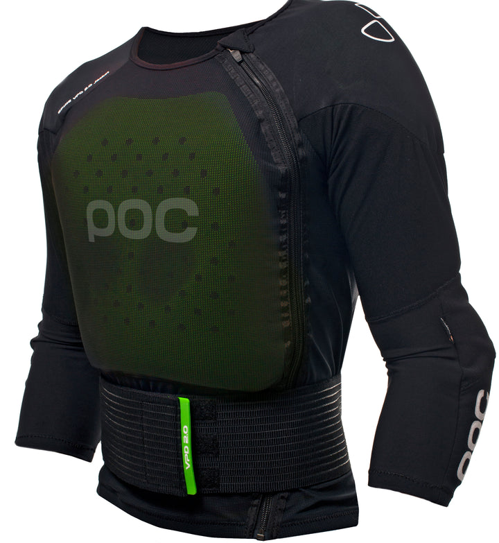 POC Spine VPD 2.0 Jacket Black Front View