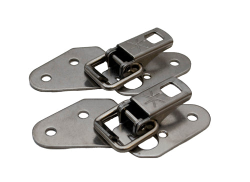 Karakoram Splitboard Clips Silver Front View