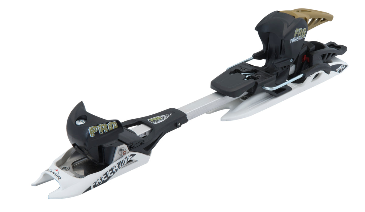 Fritschi Diamir Freeride Pro Extra Long Ski Bindings (120mm Brakes) 2013 Silver Front View