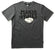 Makia & Etnies T Shirt Dark Grey Melange Front View