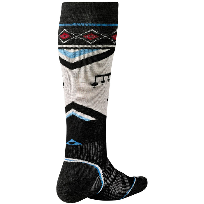 Smartwool Athlete Artist Series Socks Black Back View