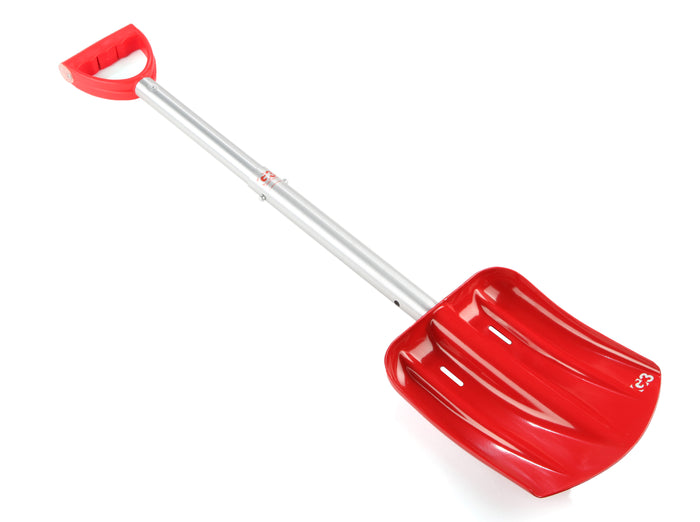 G3 SpadeTECH D-Grip Shovel Red/Silver Detail 1 View