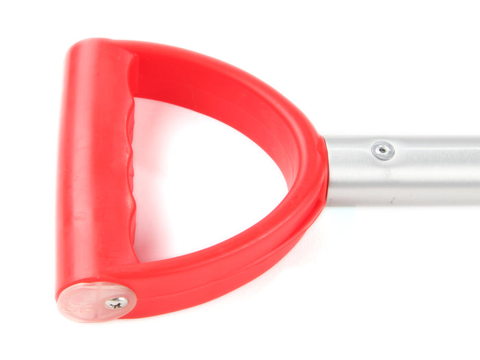 G3 SpadeTECH D-Grip Shovel Red/Silver Detail 2 View