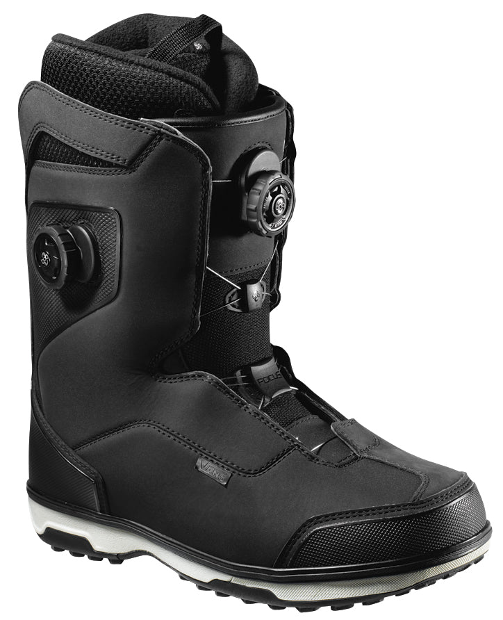 Vans Cirro Snowboard Boots 2013 Black/White Front View