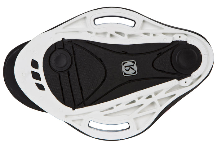 Ronix Viva Wakeboard Bindings 2013 Black/White Base View