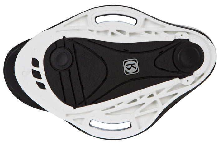 Ronix Preston Wakeboard Bindings 2013 White Buck Base View