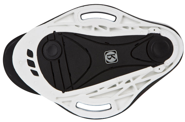 Ronix Preston Wakeboard Bindings 2013 White Buck Base View