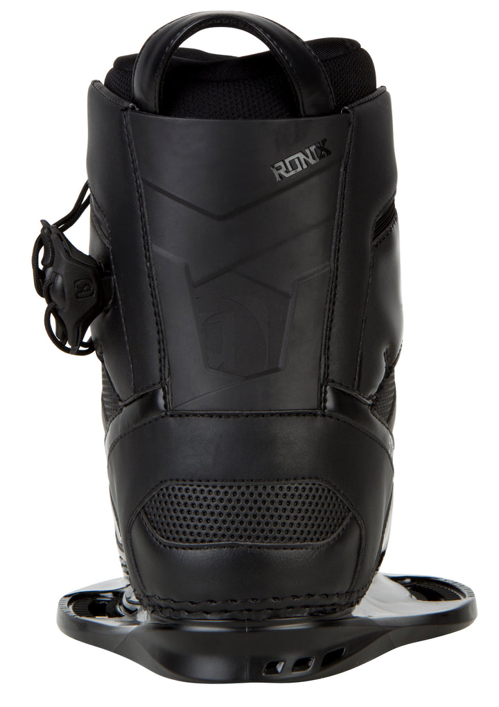 Ronix Code 55 Wakeboard Bindings 2013 Stealth/Discretion Back View