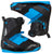 Ronix One Wakeboard Bindings 2013 Black/Azure/3D Side View
