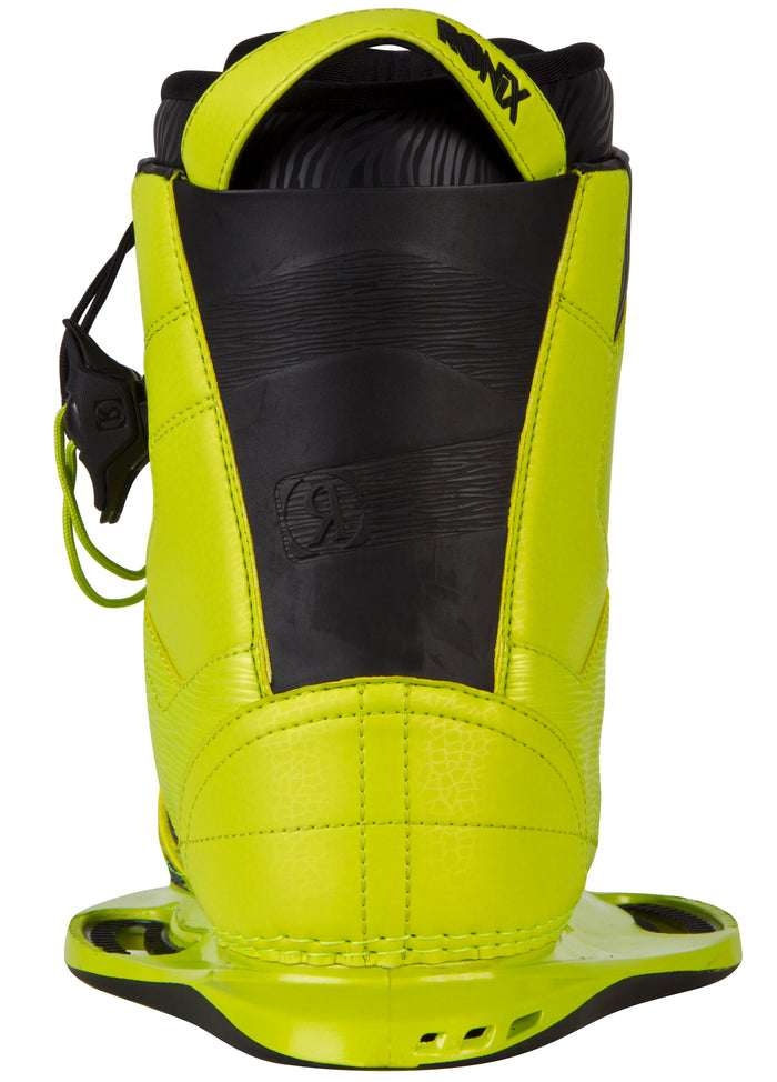 Ronix Frank Wakeboard Bindings 2013 Unripe Banana Back View