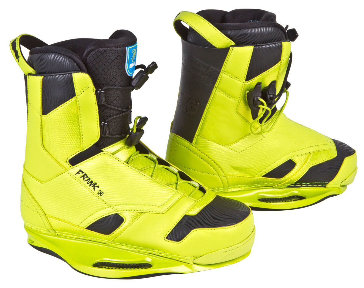 Ronix Frank Wakeboard Bindings 2013 Unripe Banana Front View