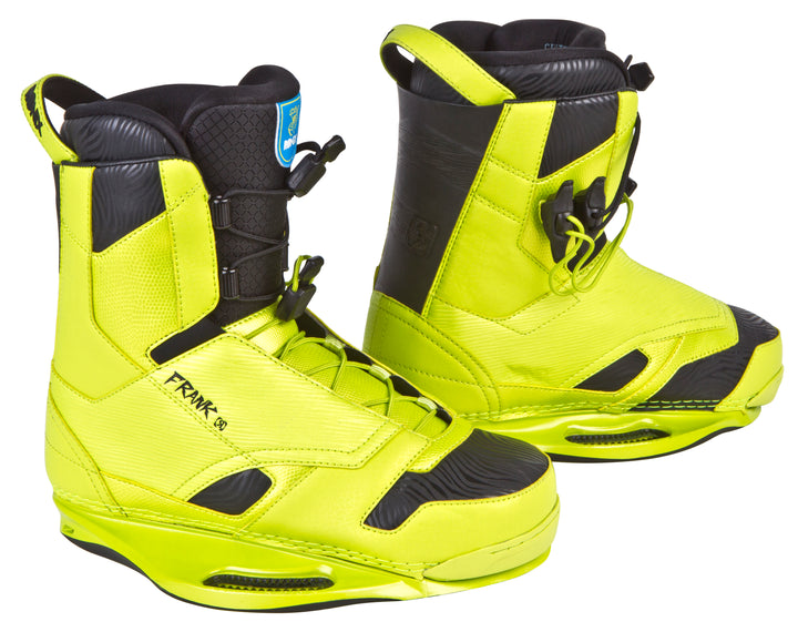 Ronix Frank Wakeboard Bindings 2013 Unripe Banana Front View