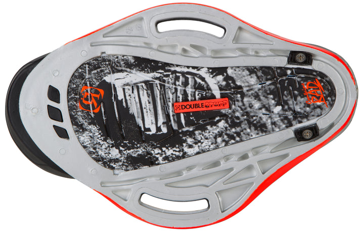 Ronix Parks Wakeboard Bindings 2013 Space Silver/The Juice Base View