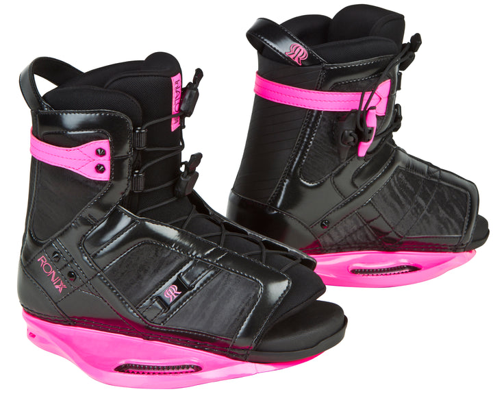 Ronix Halo Wakeboard Bindings - Women's 2013 Feline Persuasion Front View
