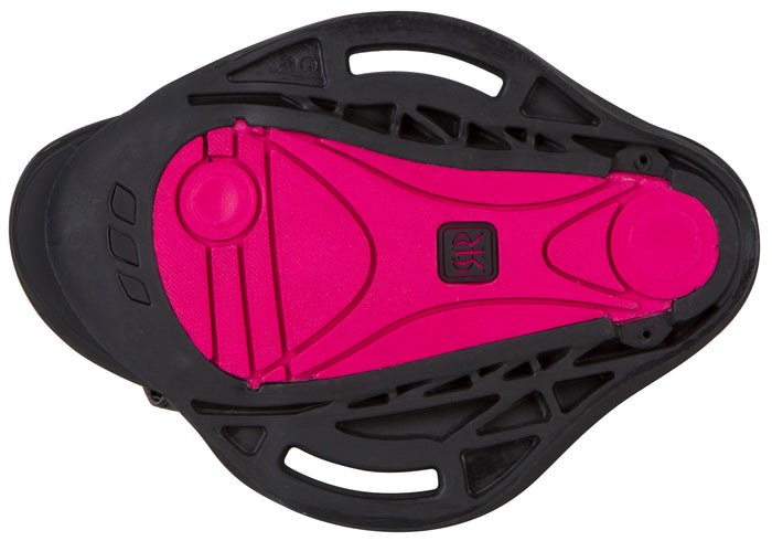 Ronix Luxe Wakeboard Bindings - Women's 2013 Black/Pink/Purple Base View