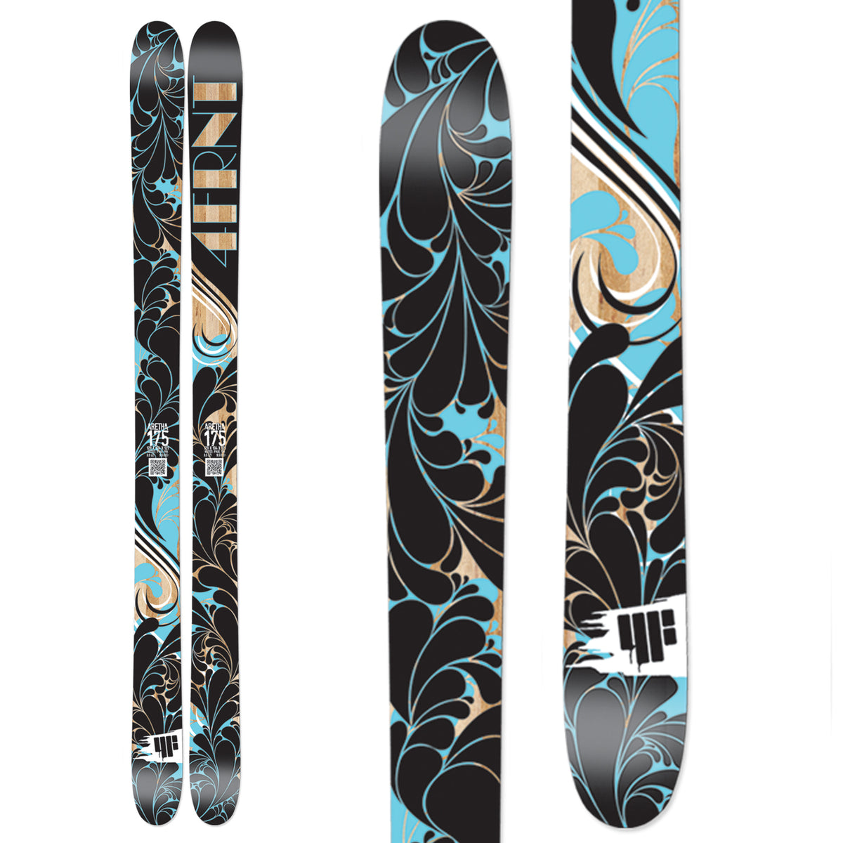 4FRNT Aretha Skis - Women's 2013 Front View