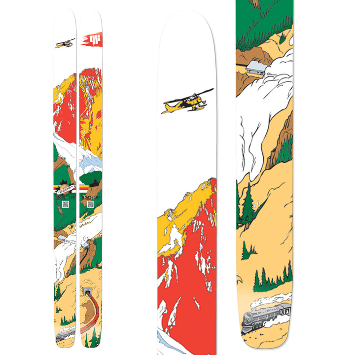 4FRNT Hoji Skis 2013 Front View